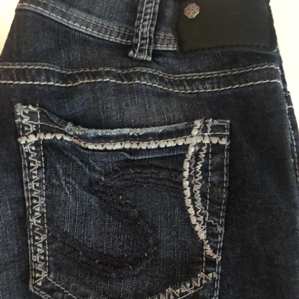 Silver suki mid capri jeans